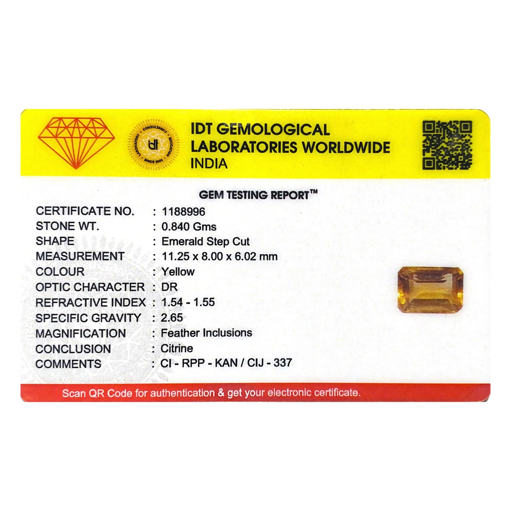 Citrine - 4.2 Carat