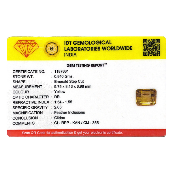 Citrine - 4.2 Carat