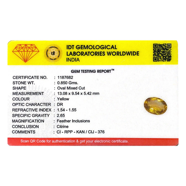 Citrine - 4.25 Carat