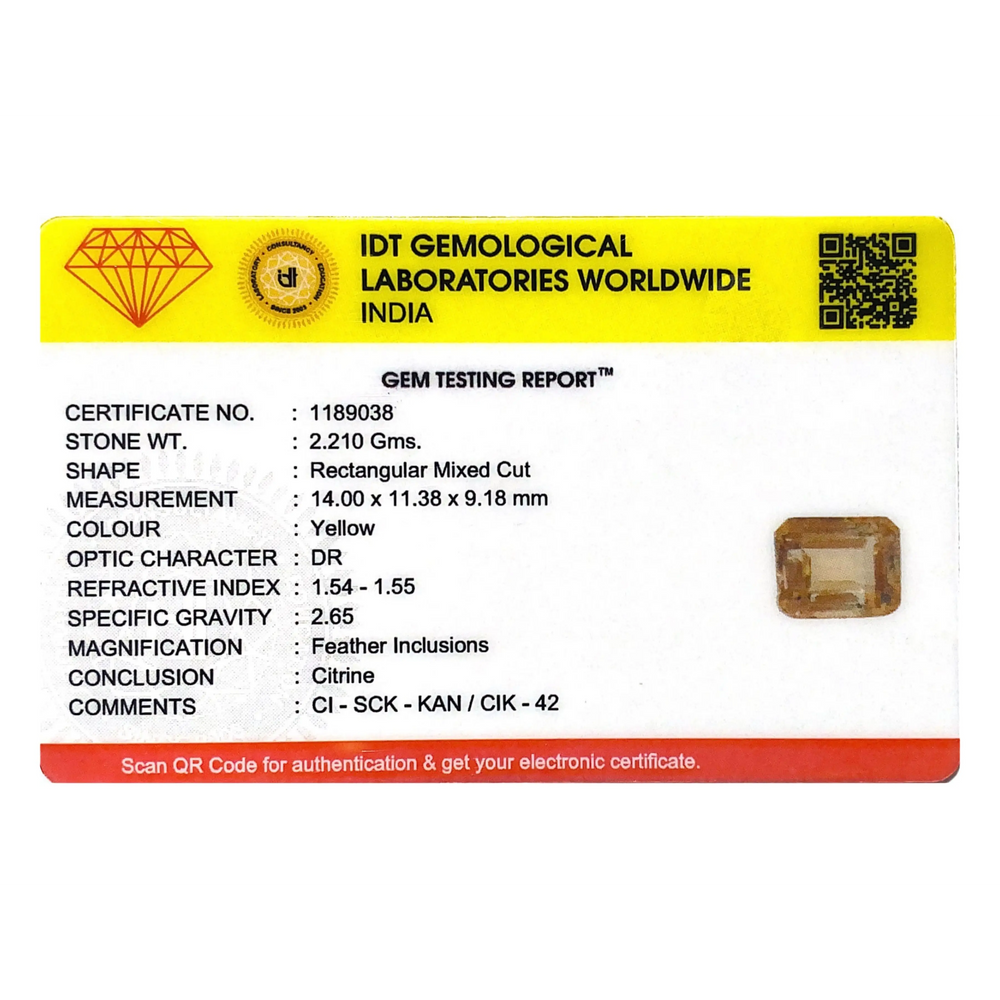 Citrine - 11.05 Carat