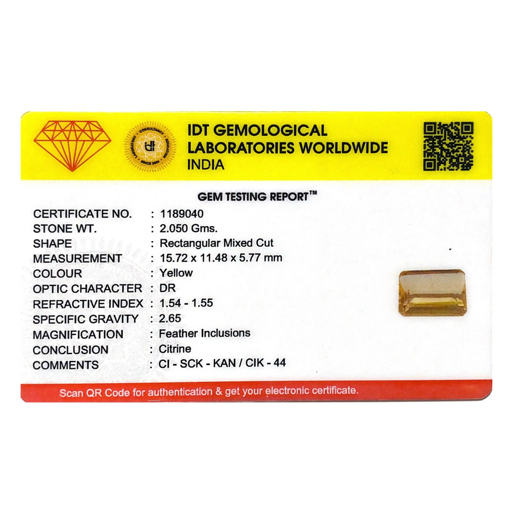 Citrine - 10.25 Carat