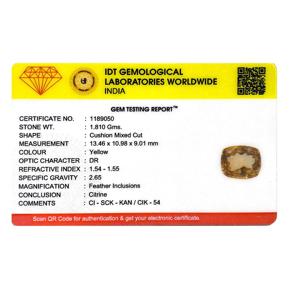 Citrine - 9.05 Carat