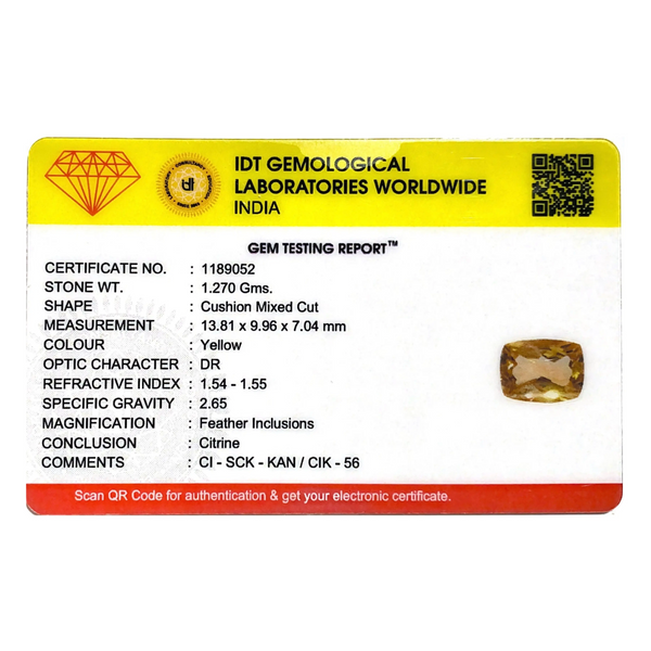 Citrine - 6.35 Carat