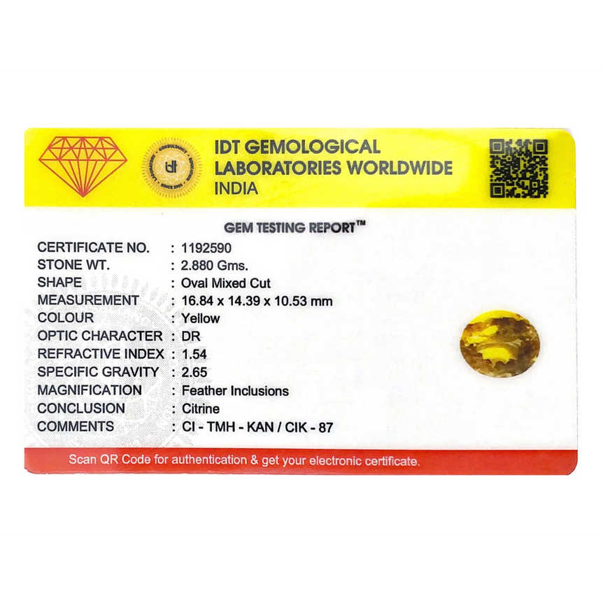 Citrine - 14.4 Carat