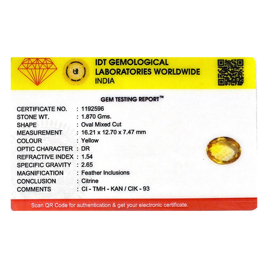 Citrine - 9.35 Carat