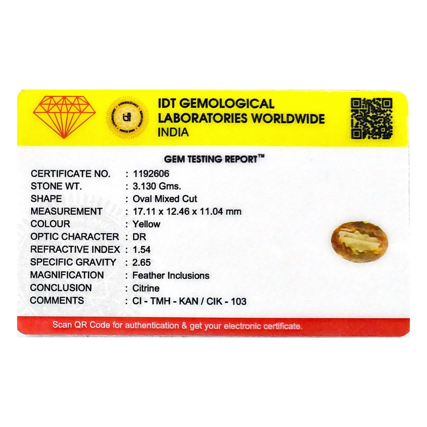 Citrine - 15.65 Carat