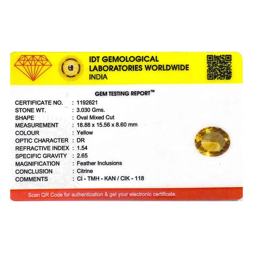 Citrine - 15.15 Carat