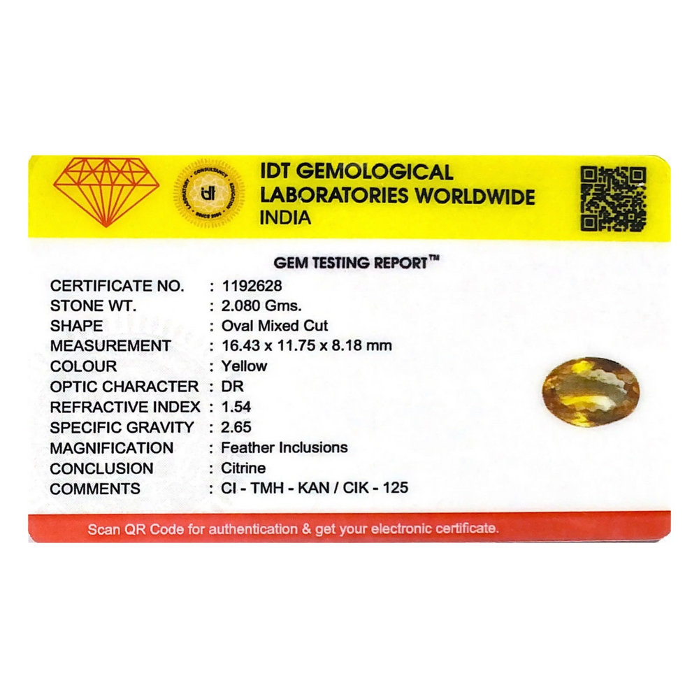 Citrine - 10.4 Carat