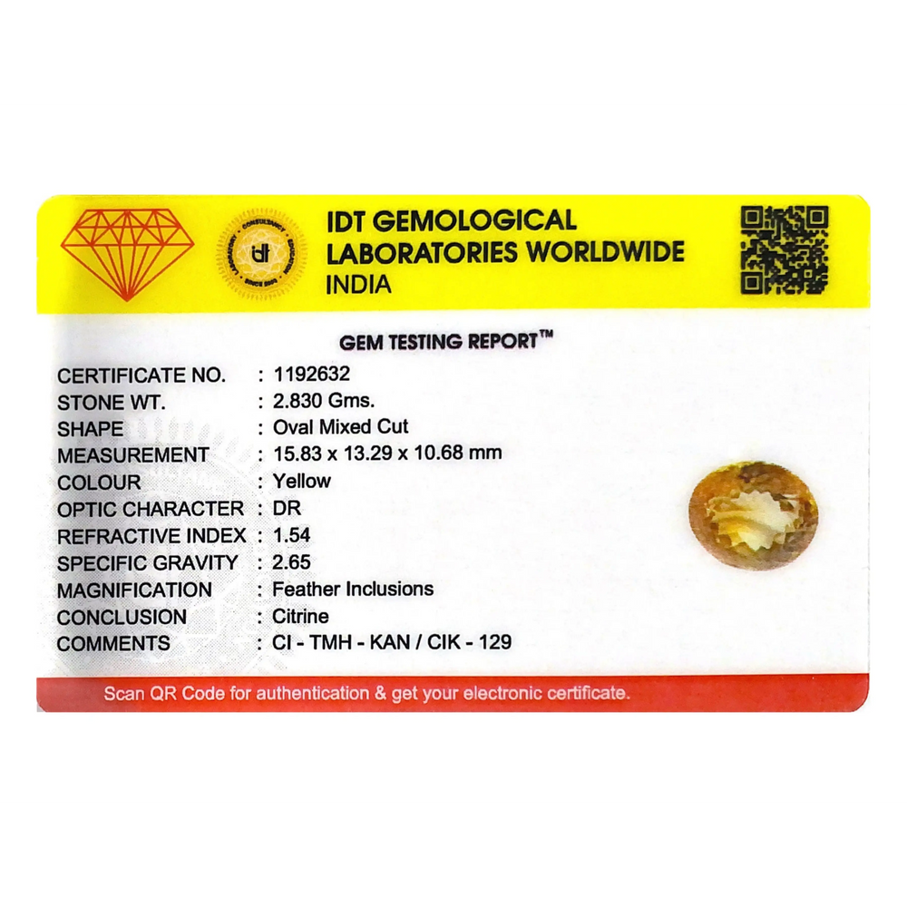 Citrine - 14.15 Carat