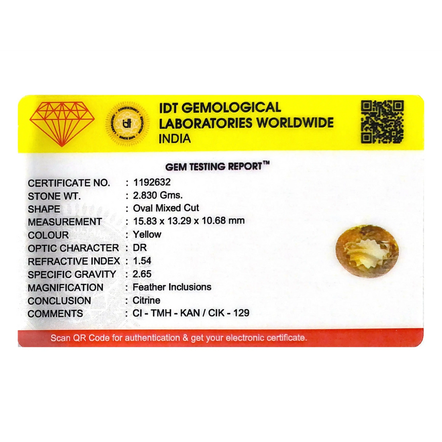 Citrine - 14.15 Carat