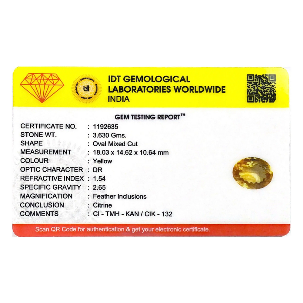 Citrine - 18.15 Carat