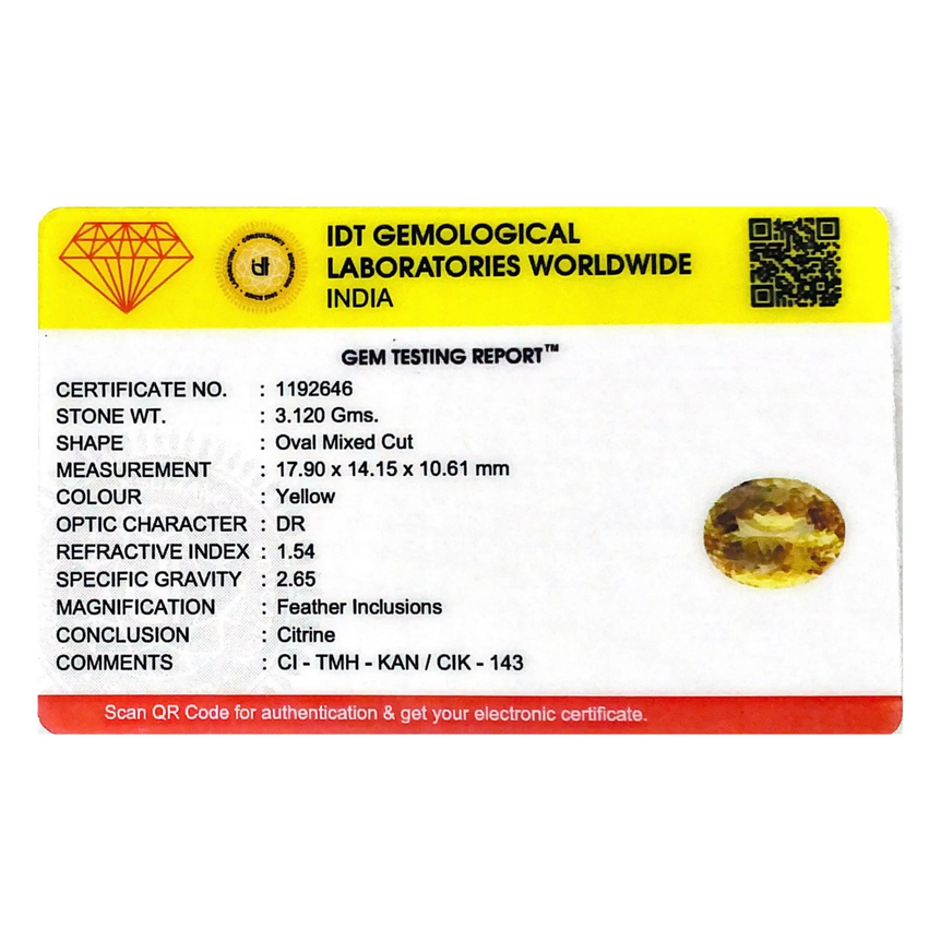 Citrine - 15.6 Carat