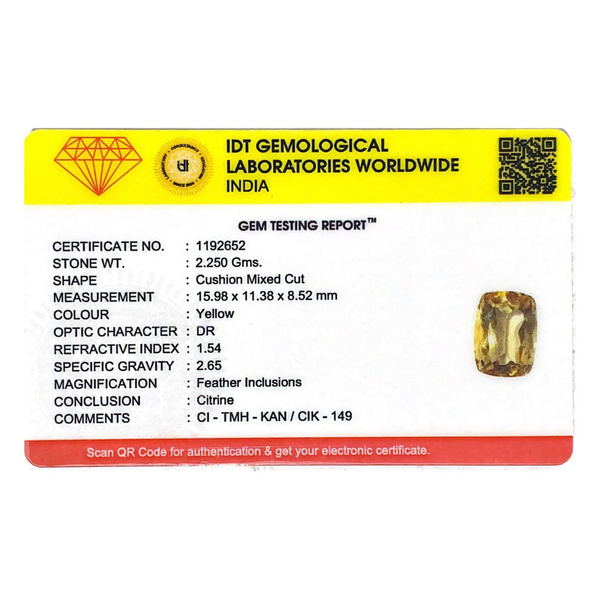 Citrine - 11.25 Carat