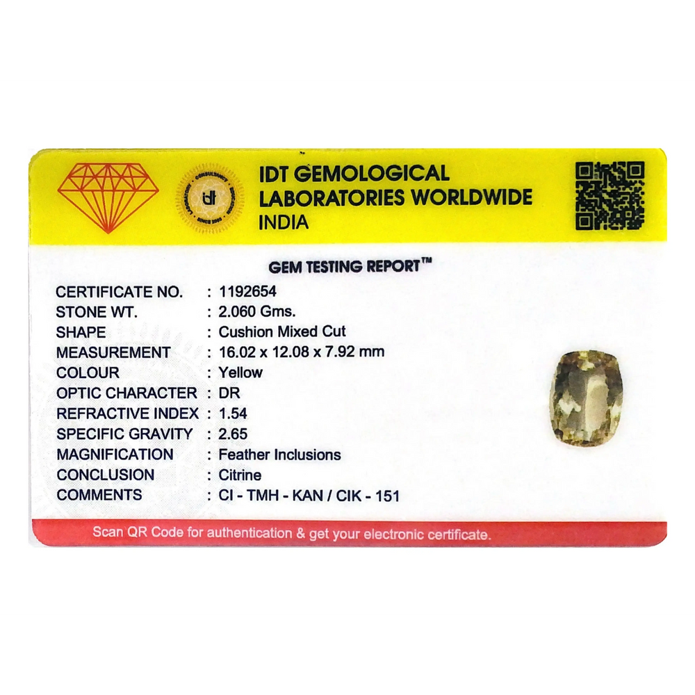 Citrine - 10.3 Carat