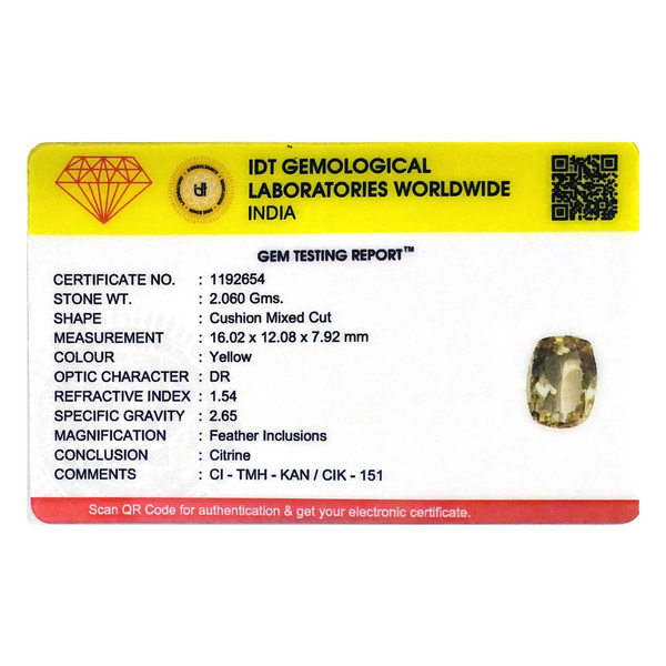 Citrine - 10.3 Carat
