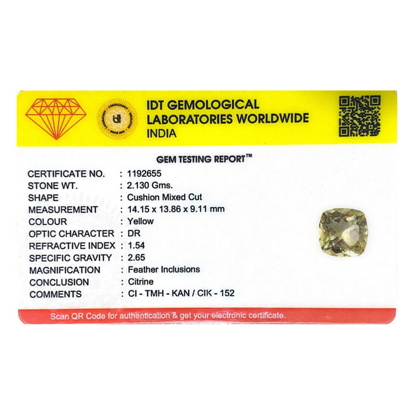 Citrine - 10.65 Carat