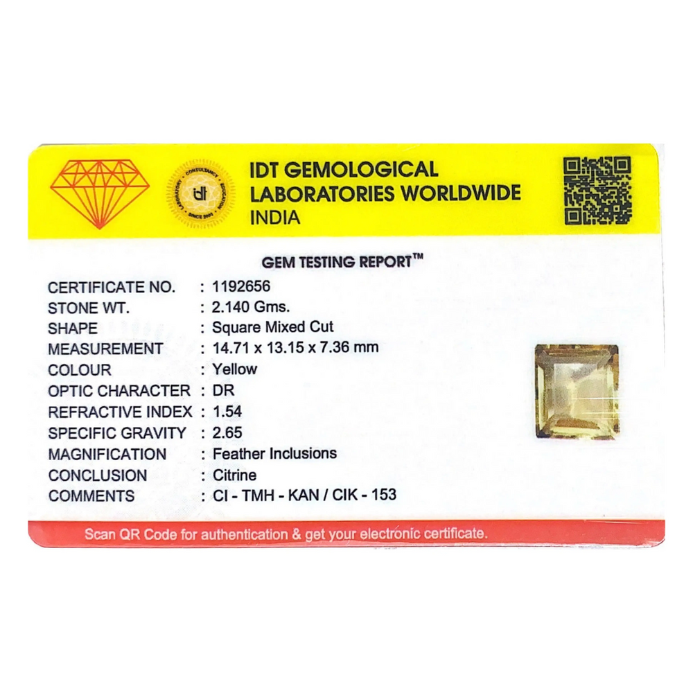 Citrine - 10.7 Carat
