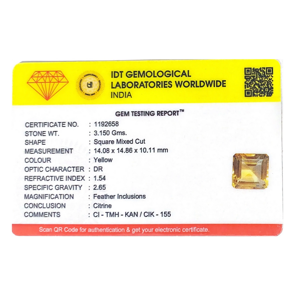 Citrine - 15.75 Carat