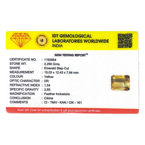 Citrine - 11.45 Carat