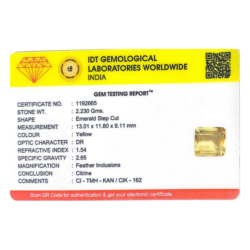 Citrine - 11.15 Carat