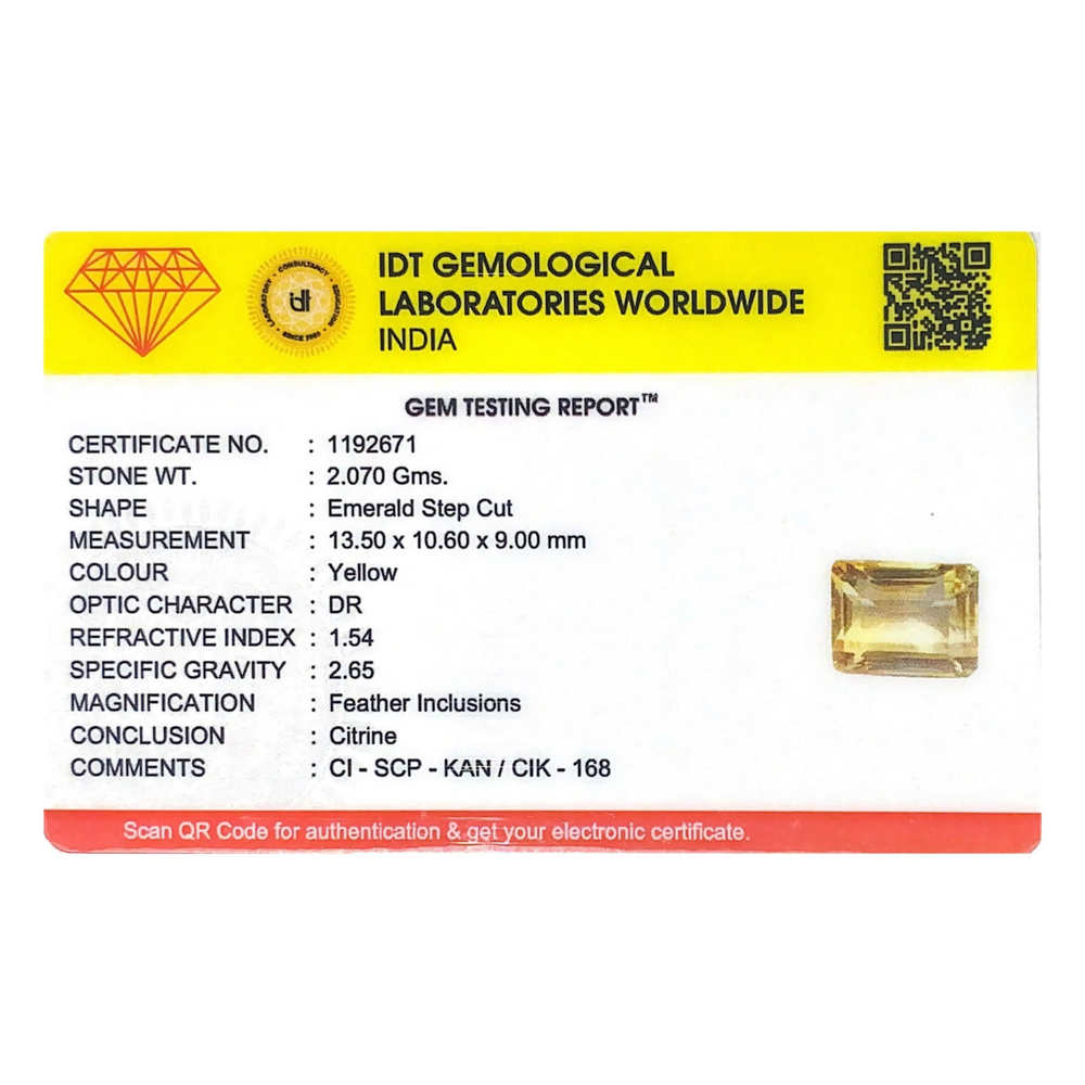 Citrine - 10.35 Carat