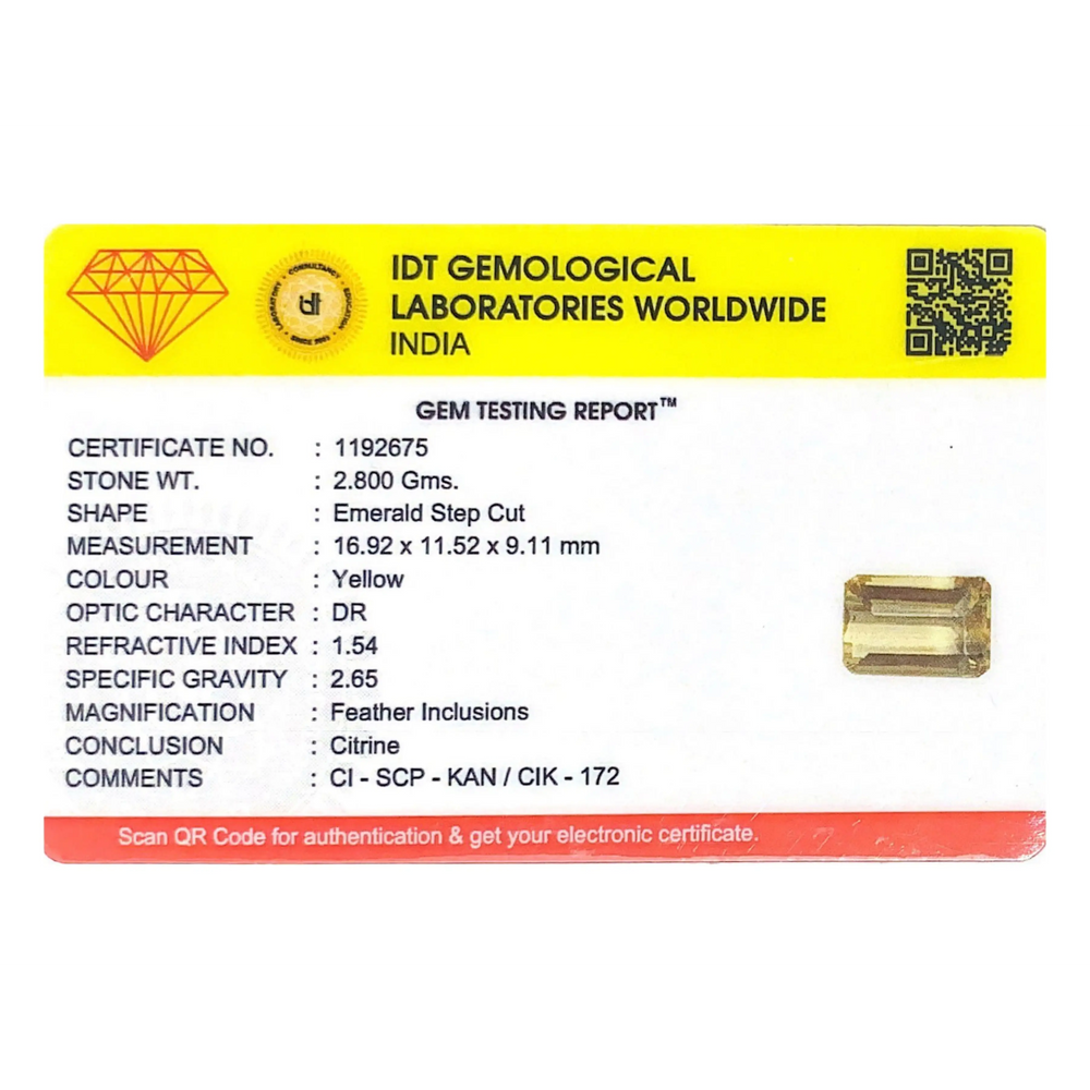 Citrine - 14 Carat