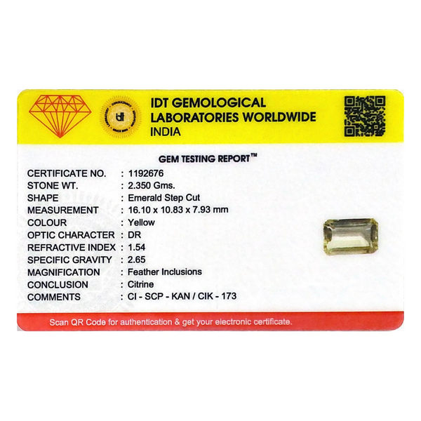 Citrine - 11.75 Carat