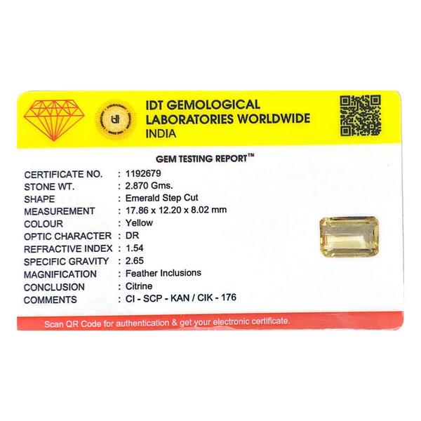 Citrine - 14.35 Carat