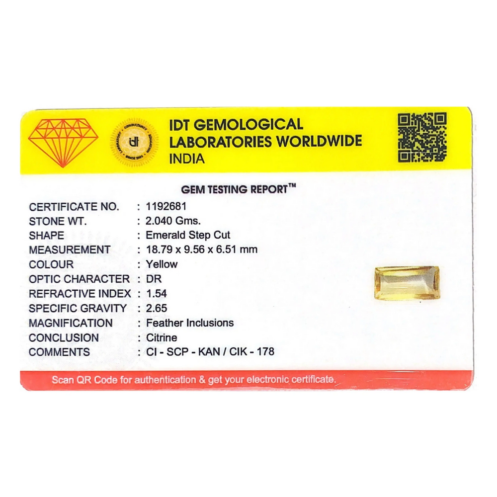 Citrine - 10.2 Carat