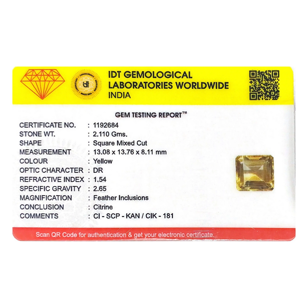 Citrine - 10.55 Carat
