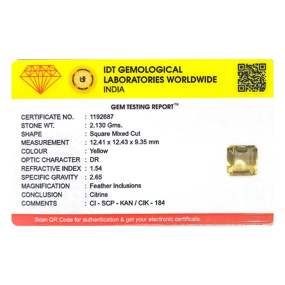 Citrine - 10.65 Carat