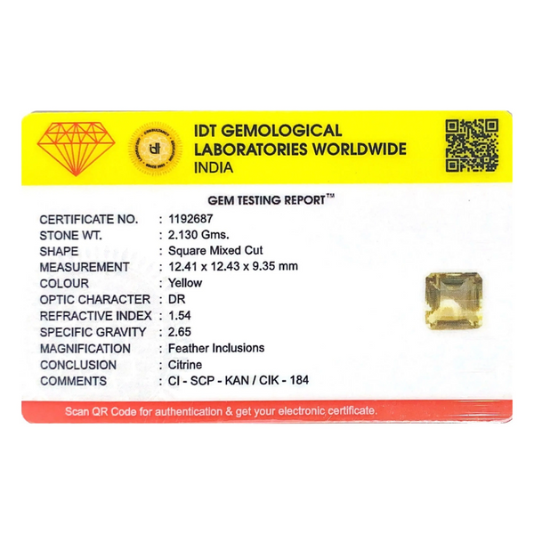 Citrine - 10.65 Carat