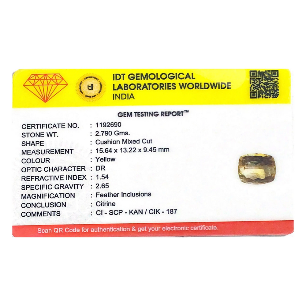 Citrine - 13.95 Carat