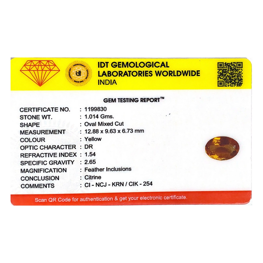 Citrine - 5.07 Carat