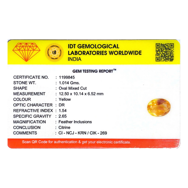 Citrine - 5.07 Carat