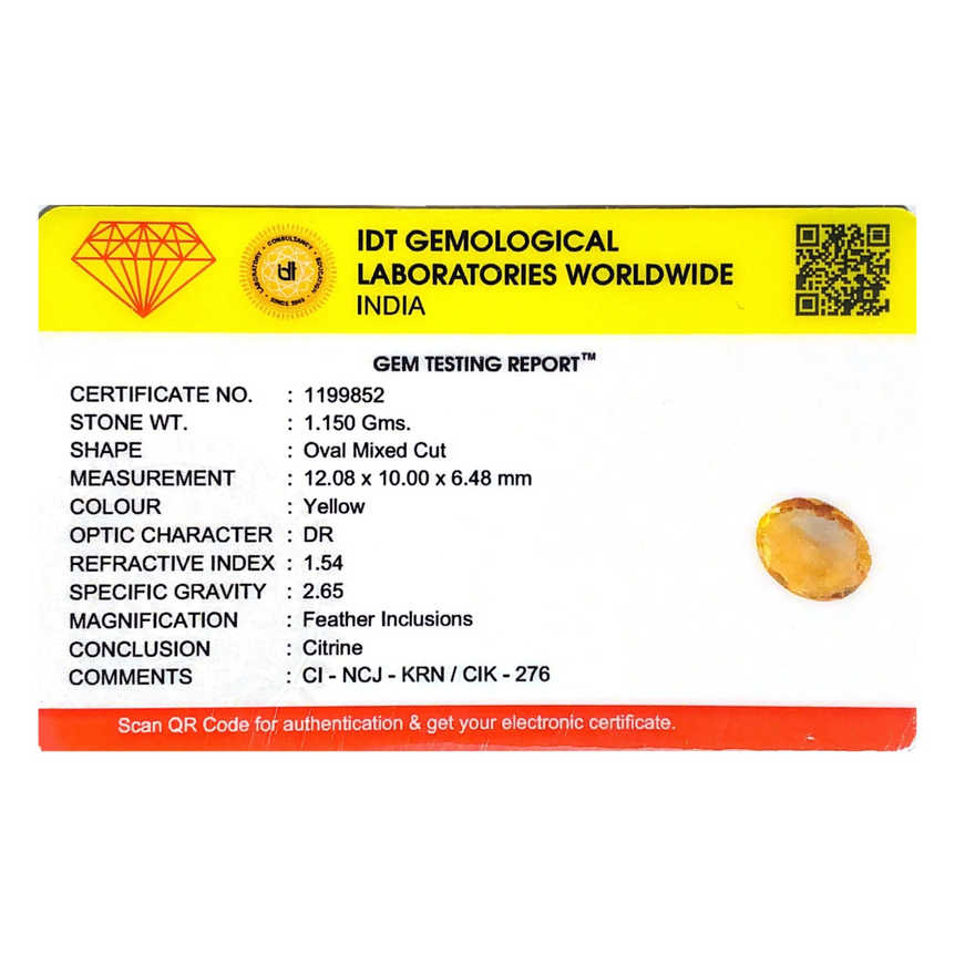 Citrine - 5.75 Carat