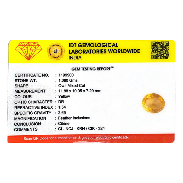 Citrine - 5.4 Carat