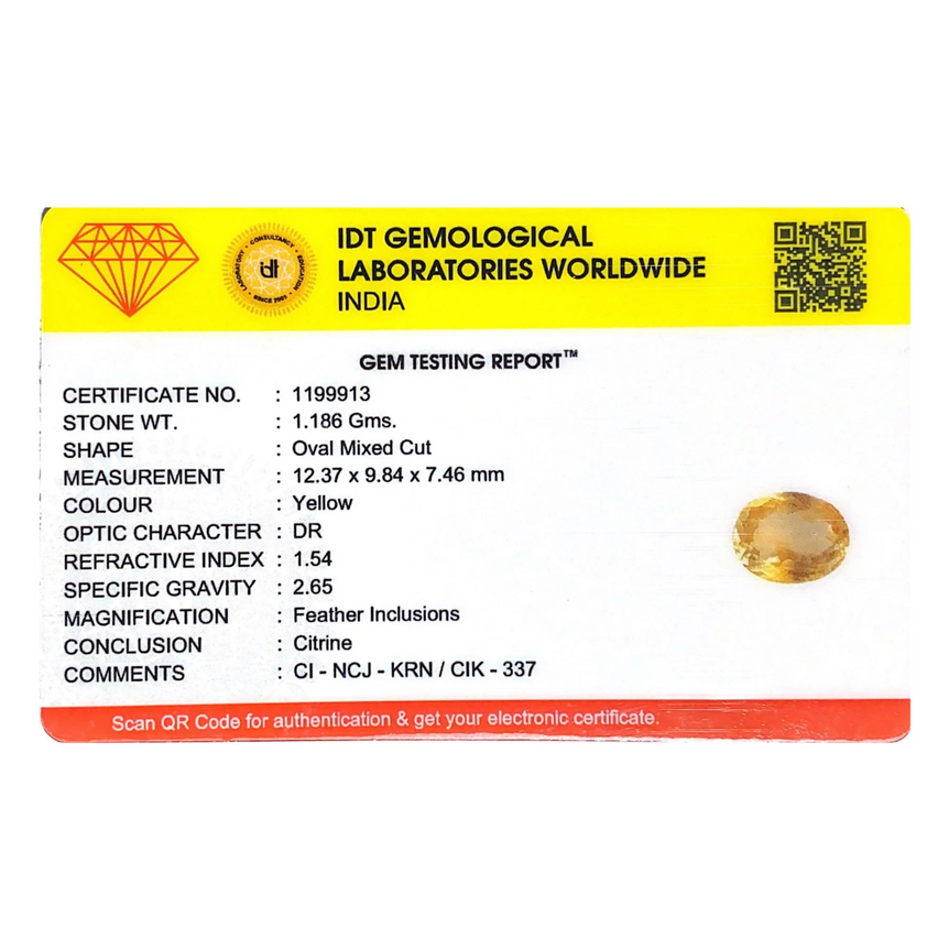 Citrine - 5.93 Carat