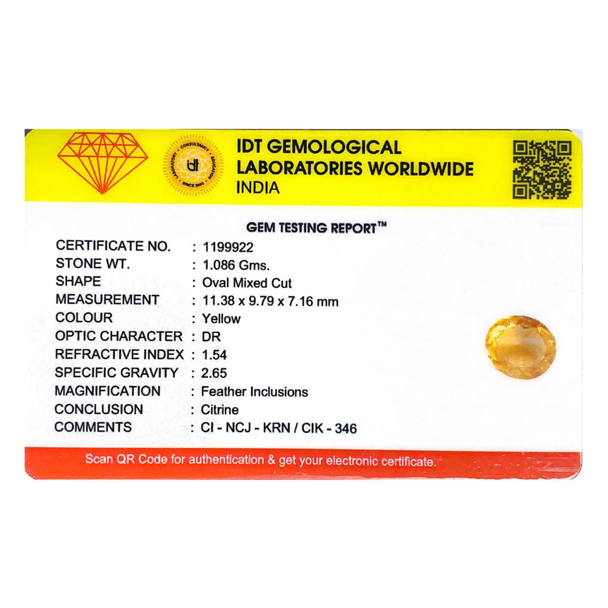 Citrine - 5.43 Carat