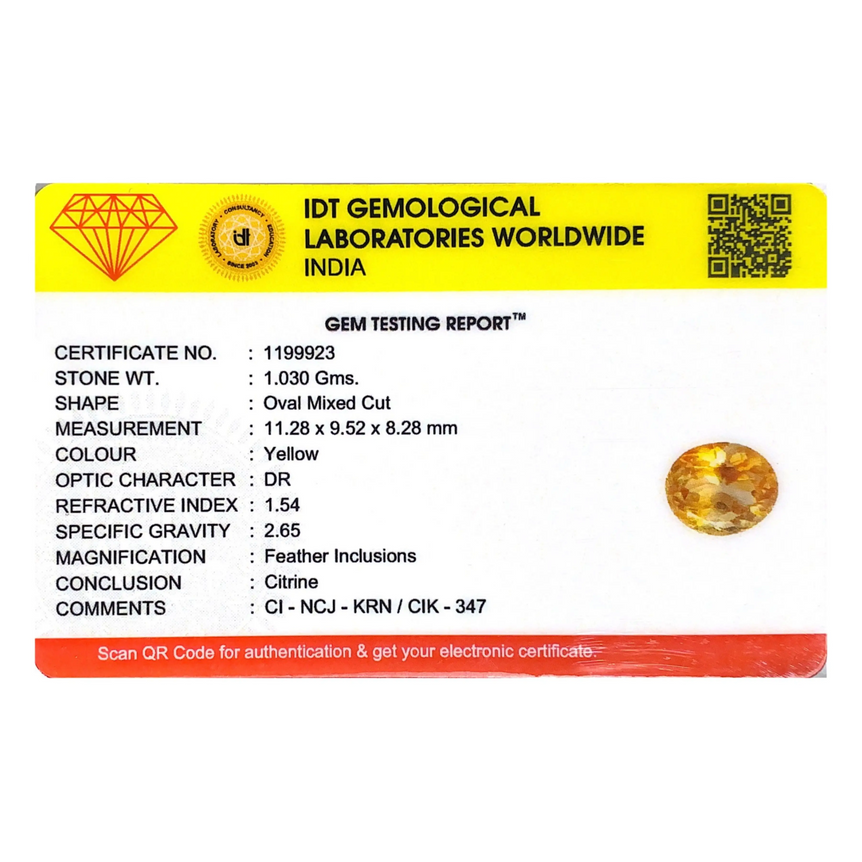 Citrine - 5.15 Carat