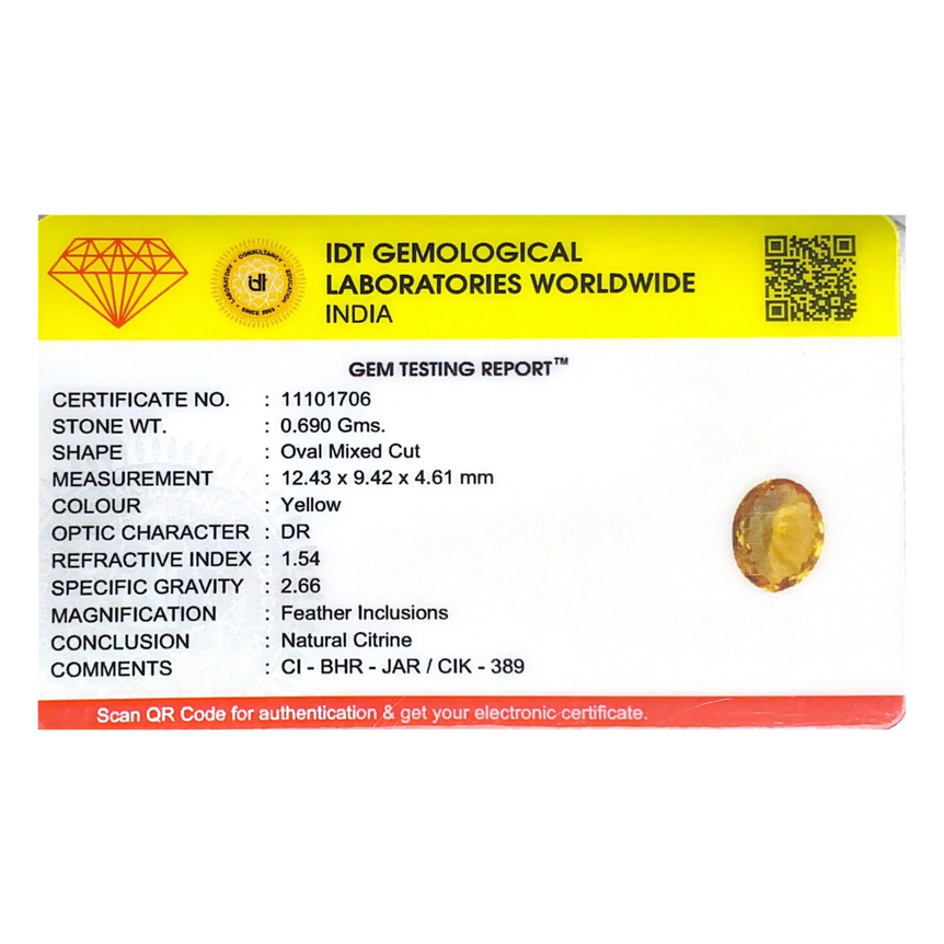 Citrine - 3.45 Carat