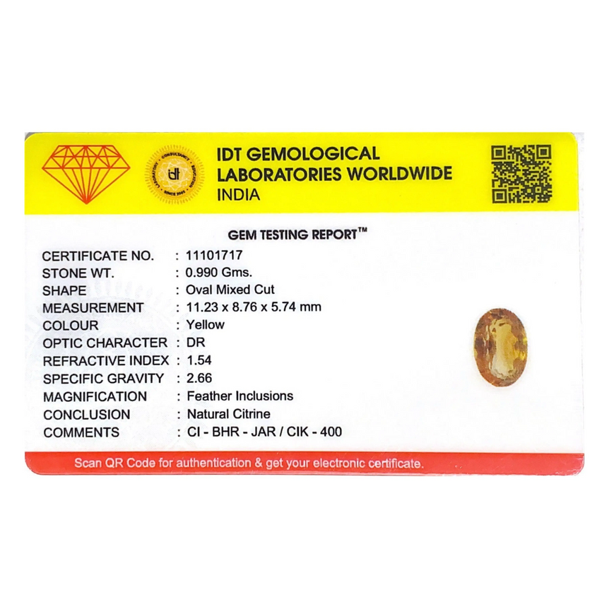 Citrine - 4.95 Carat