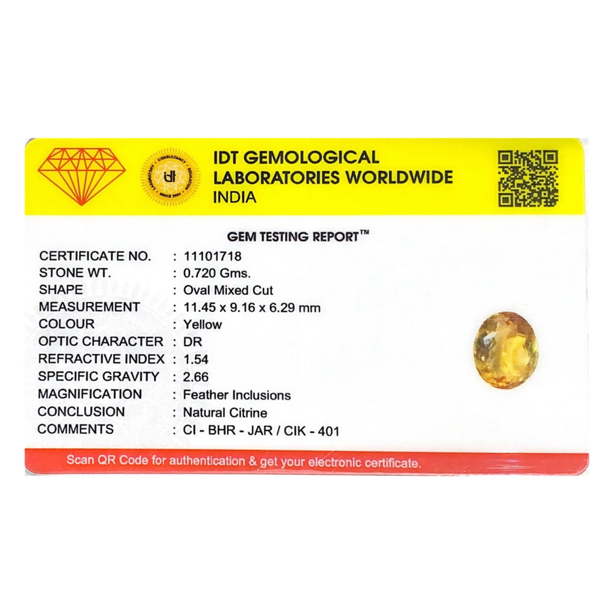 Citrine - 3.6 Carat