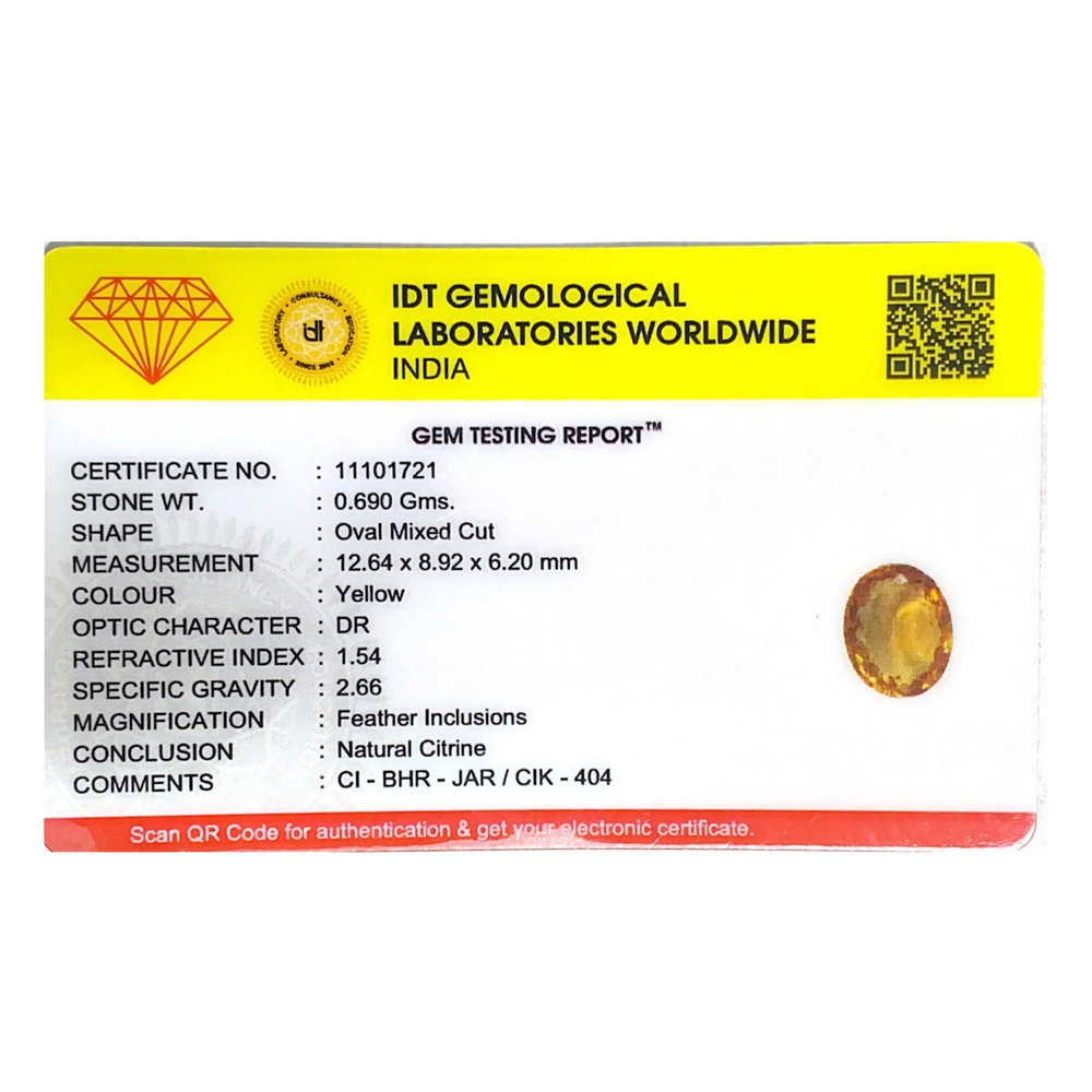 Citrine - 3.45 Carat
