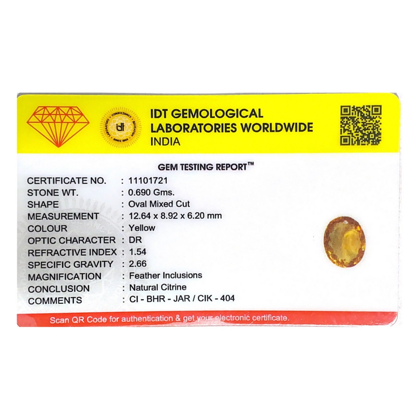 Citrine - 3.45 Carat