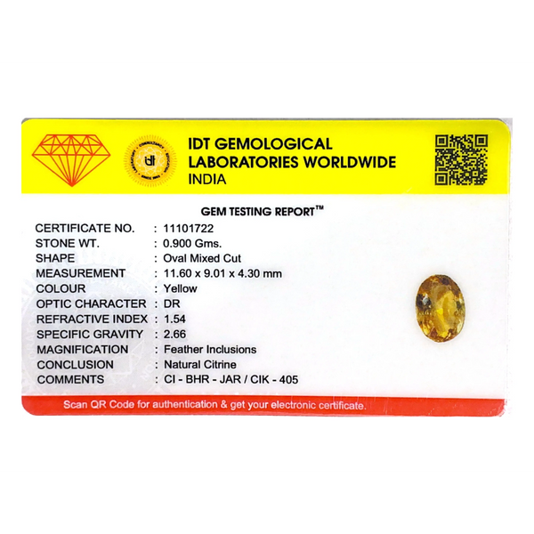 Citrine - 4.5 Carat