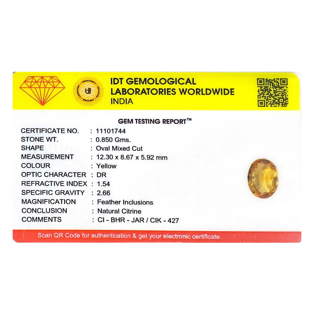 Citrine - 4.25 Carat
