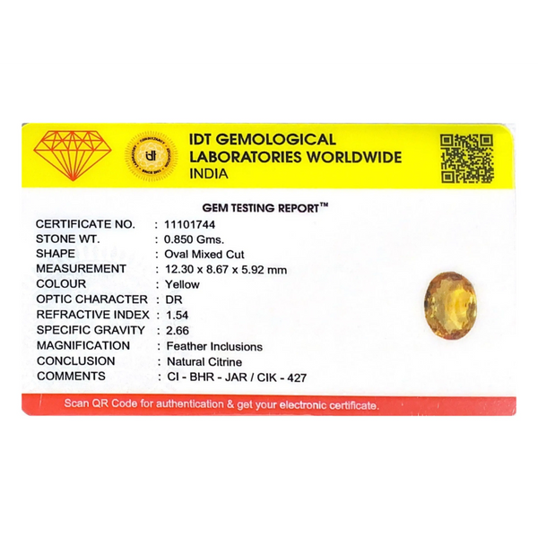Citrine - 4.25 Carat