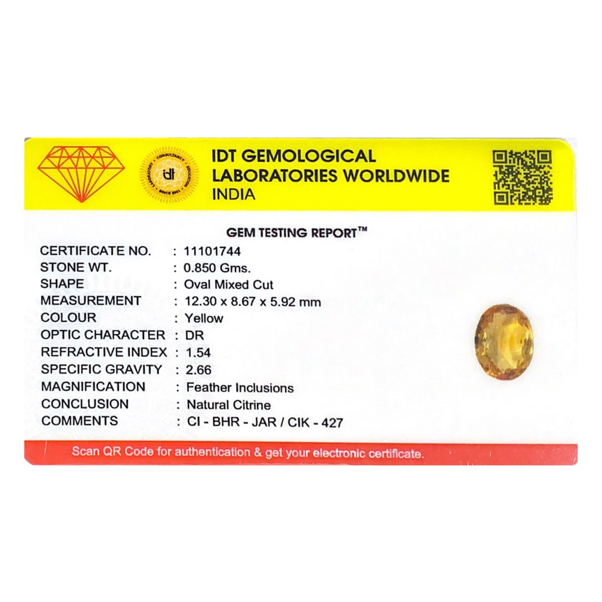 Citrine - 4.25 Carat