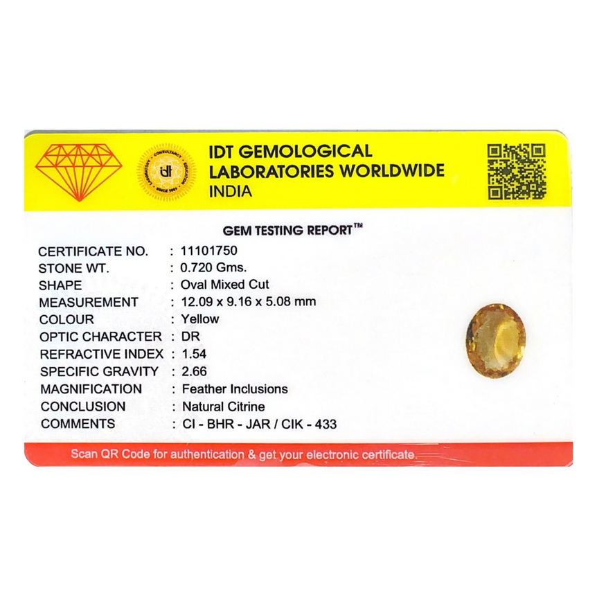 Citrine - 3.6 Carat